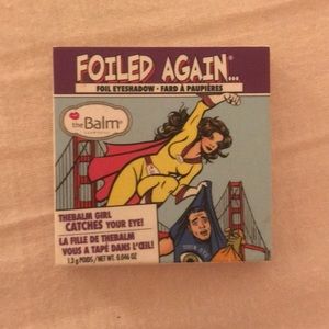 The balm eye shadow foiled again brand new